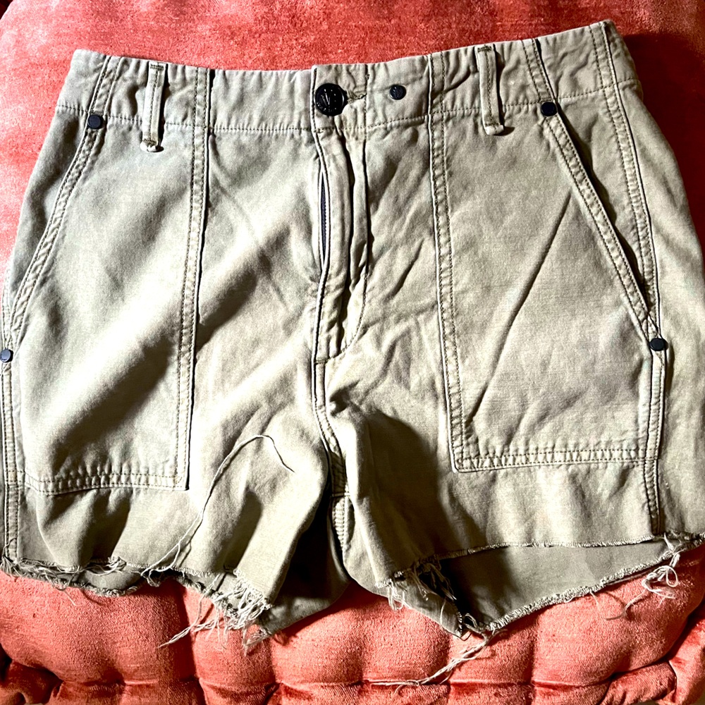 Rag & Bone High Rise Army Shorts